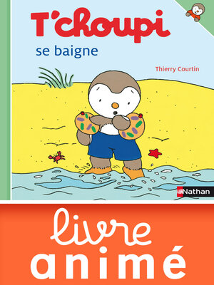 cover image of T'choupi se baigne